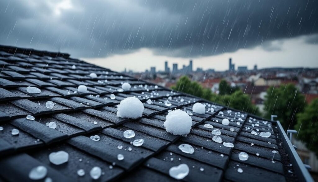 protégez votre toiture des dommages causés par la grêle à lyon avec notre assurance spécialisée. solutions adaptées pour une tranquillité d'esprit garantie.